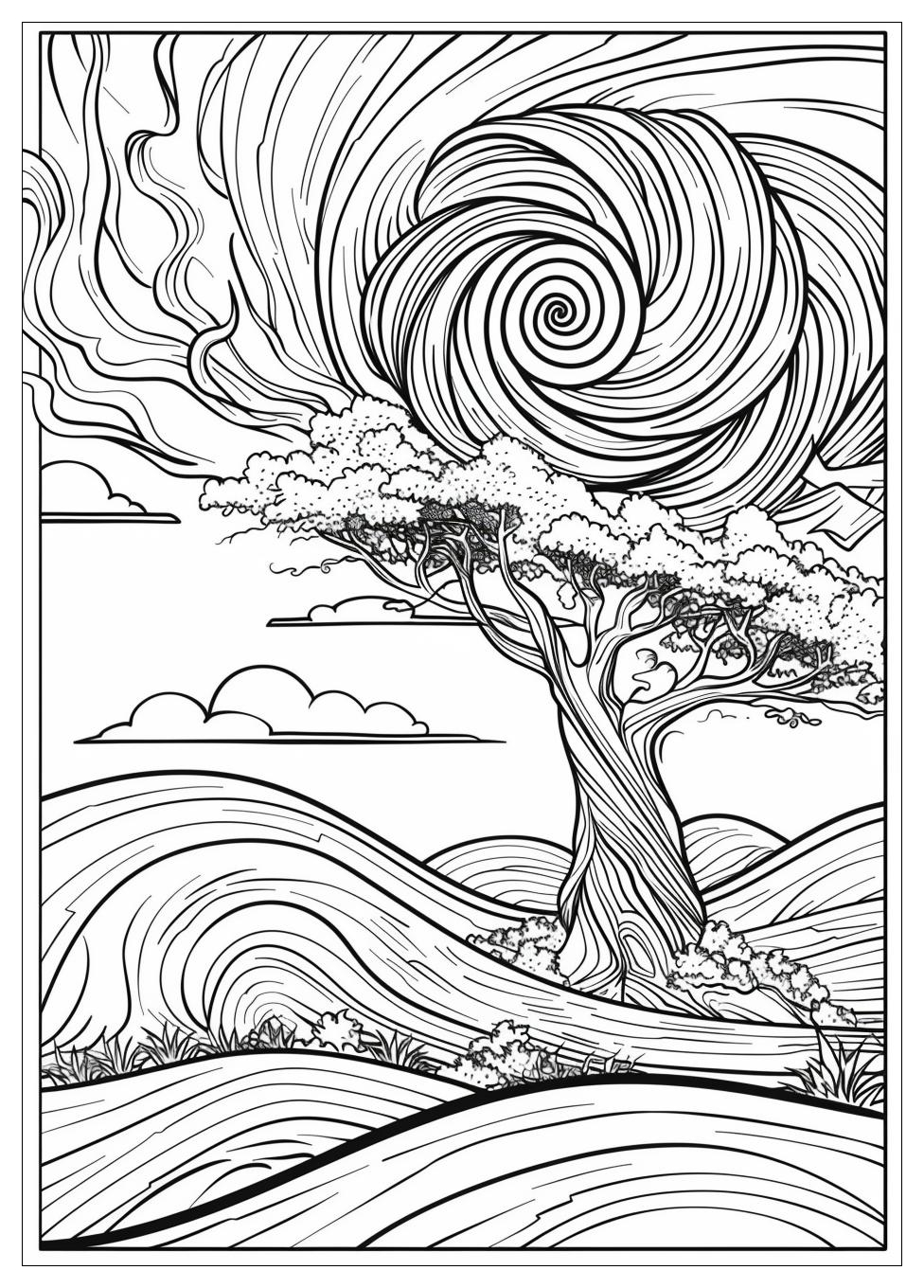 Tornado Coloring Pages-17