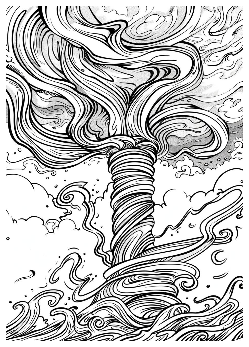 Tornado Coloring Pages-20