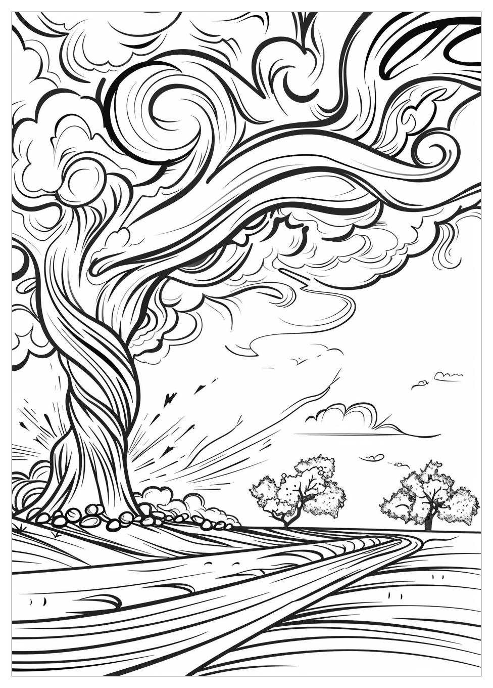 Tornado Coloring Pages-3