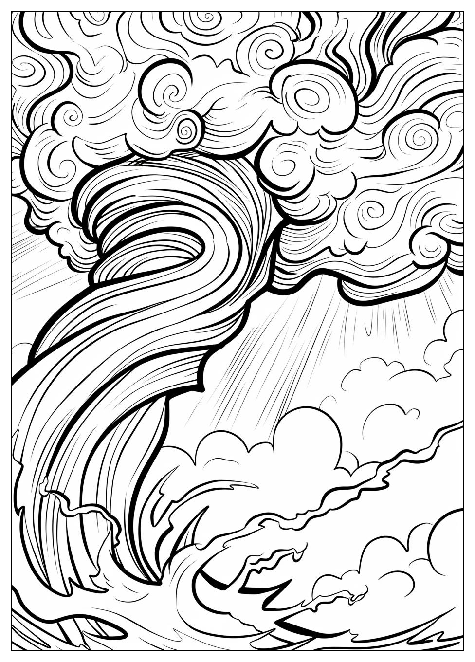 Tornado Coloring Pages-4