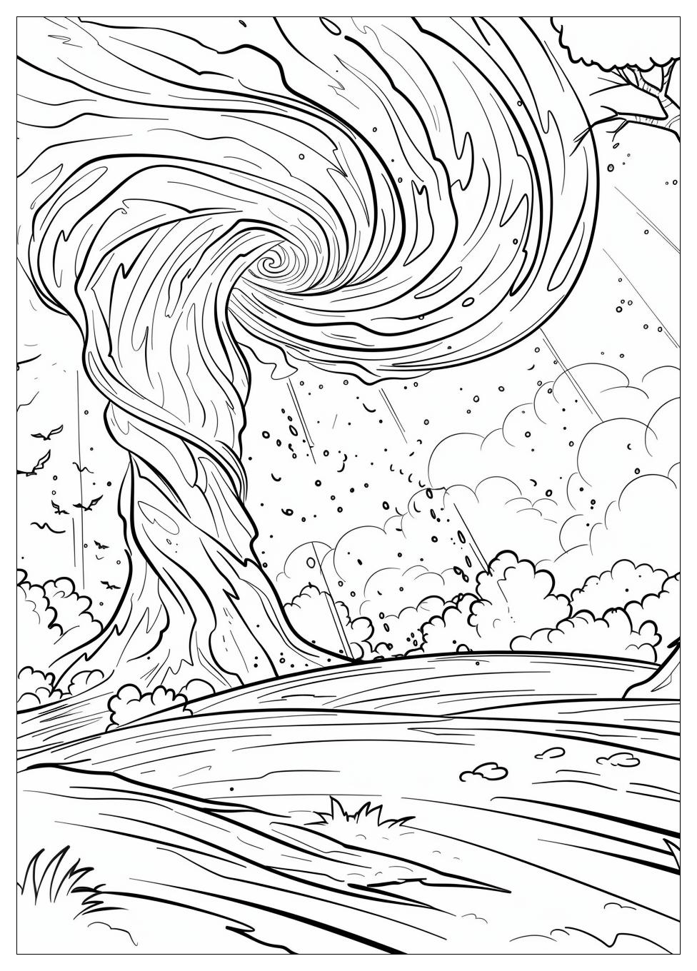 Tornado Coloring Pages-5