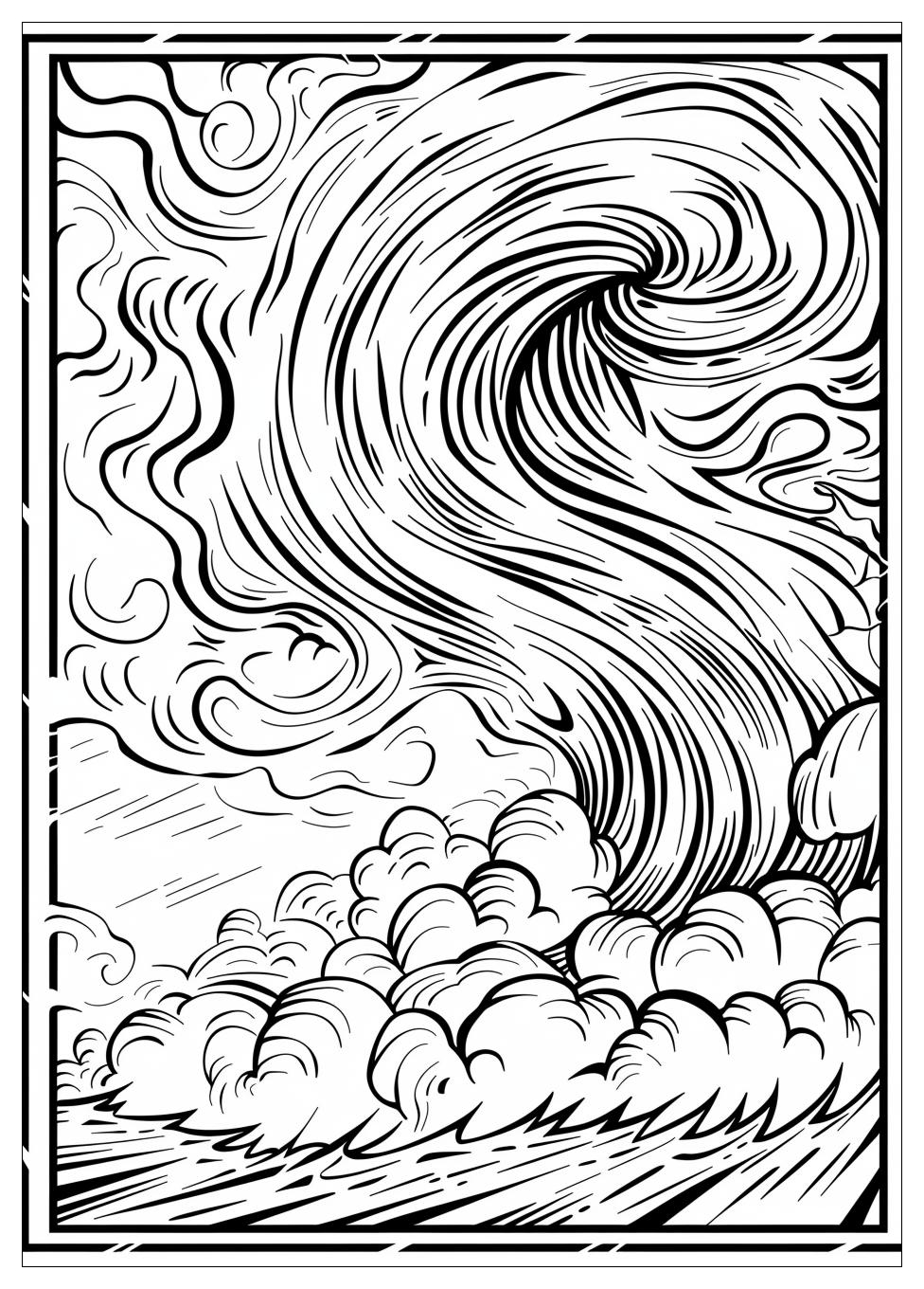 Tornado Coloring Pages-9