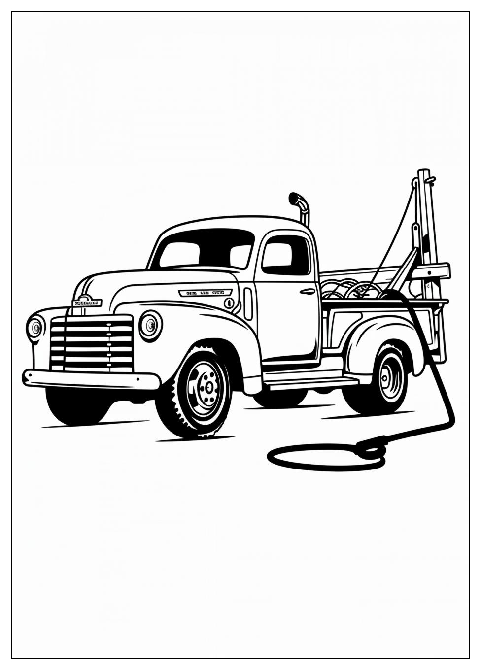 Tow Truck Coloring Pages-10