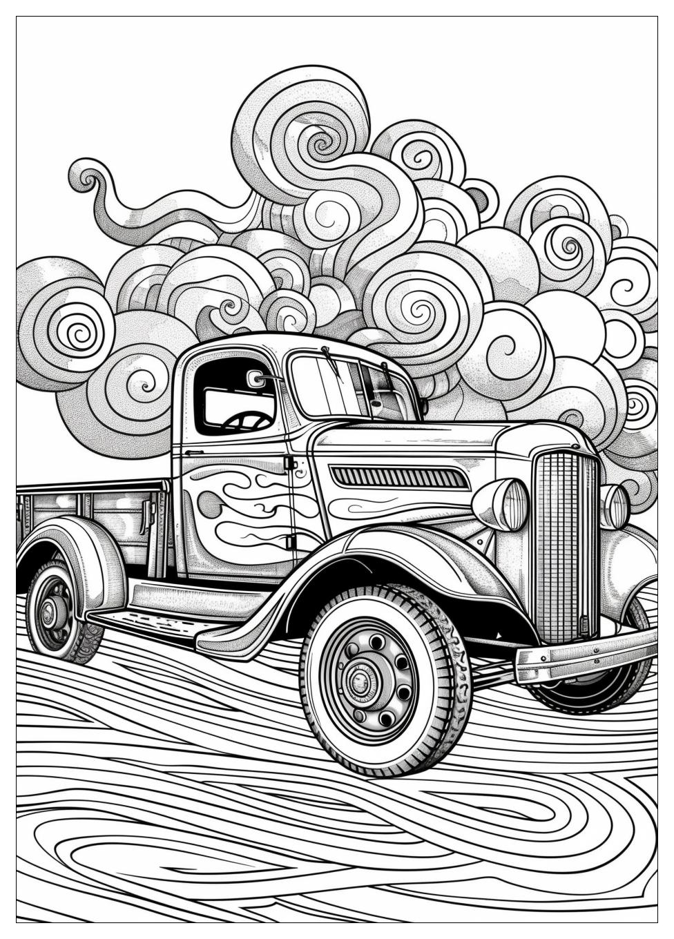 Tow Truck Coloring Pages-13