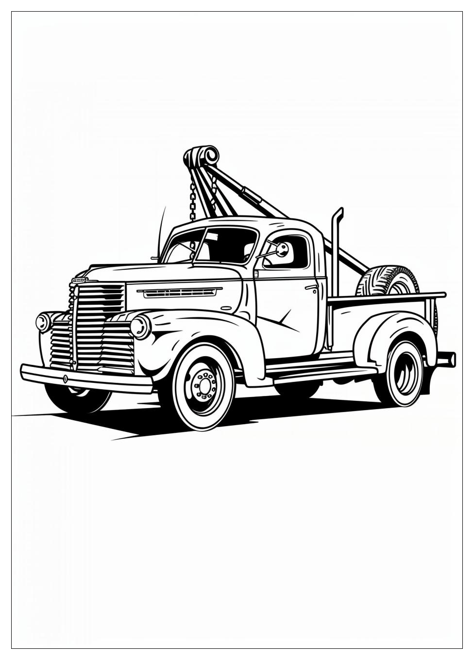 Tow Truck Coloring Pages-18