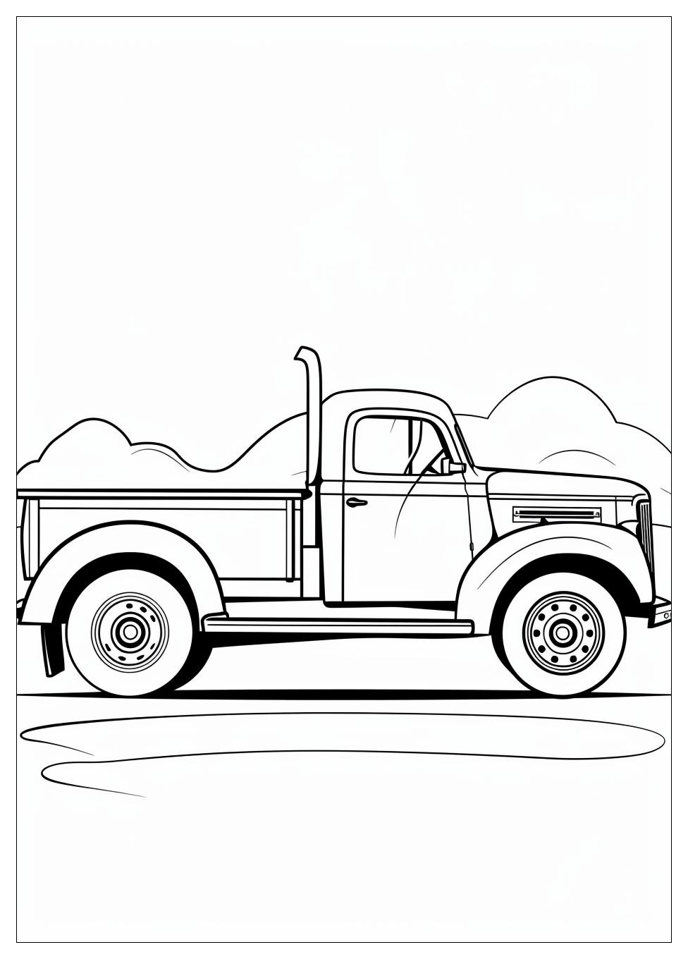 Tow Truck Coloring Pages-7