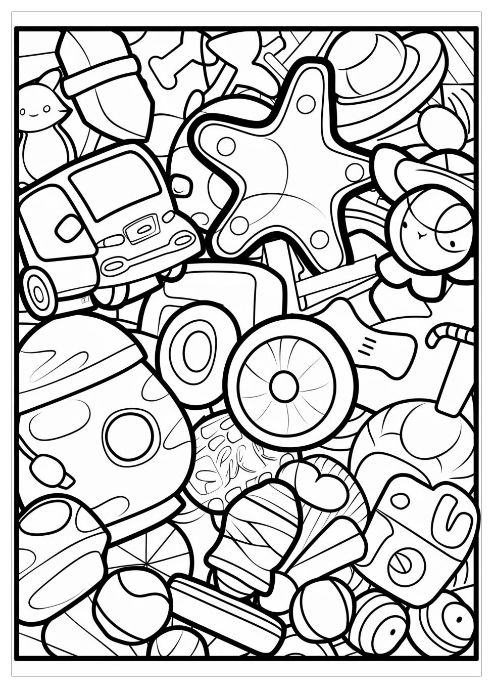 Toy Coloring Pages-11