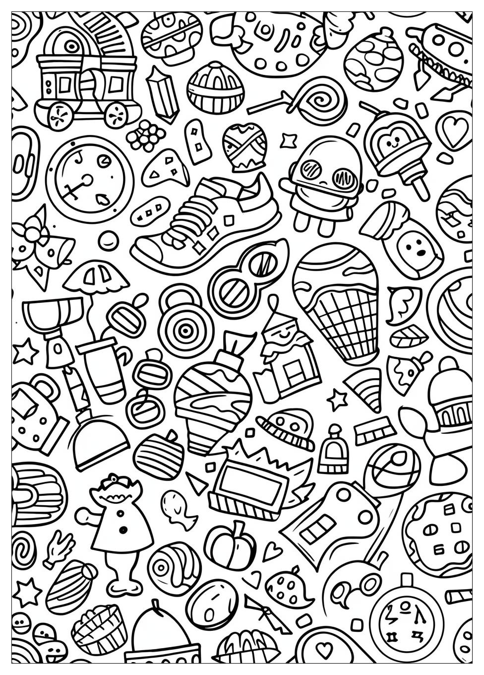 Toy Coloring Pages-19