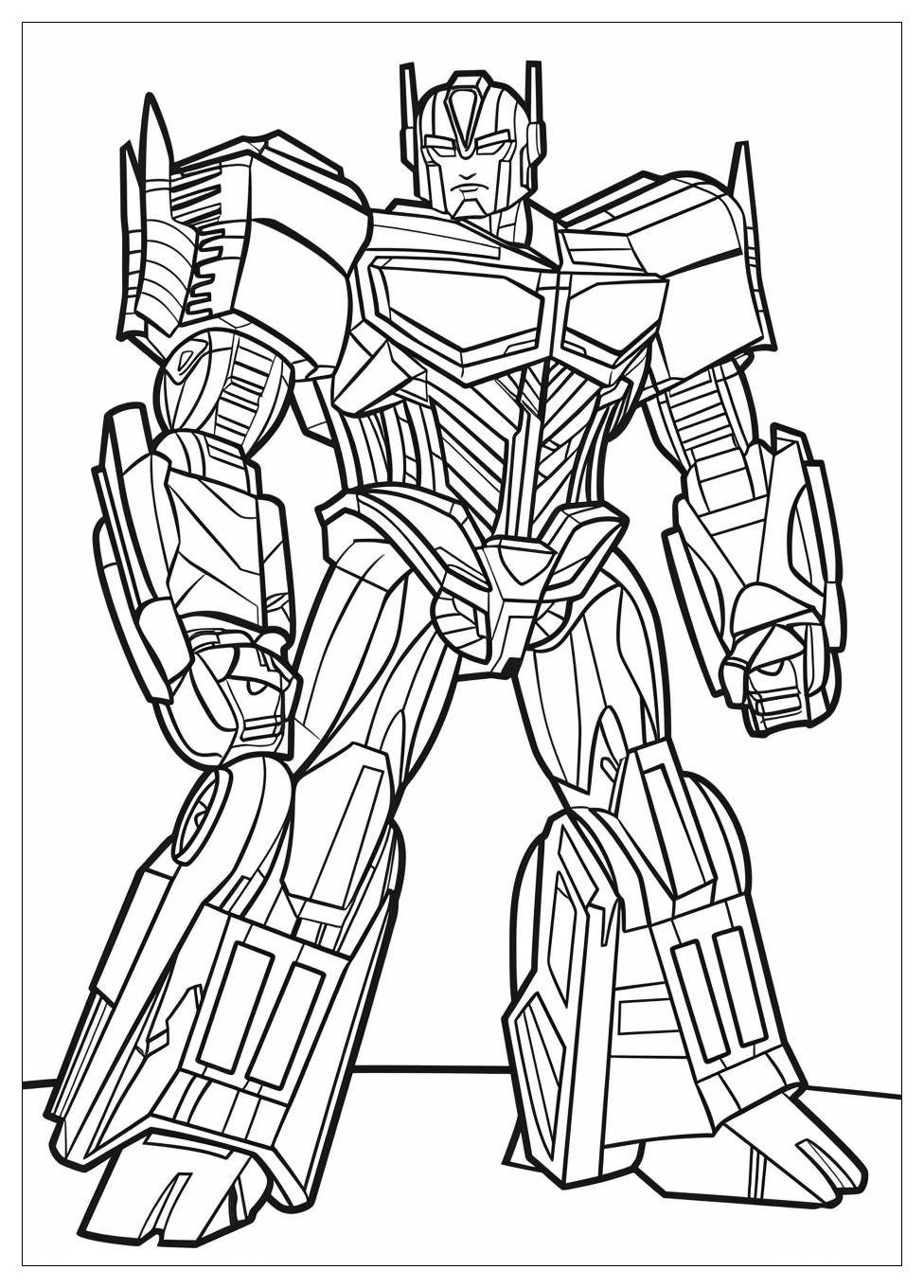 Transformers Coloring Pages-1