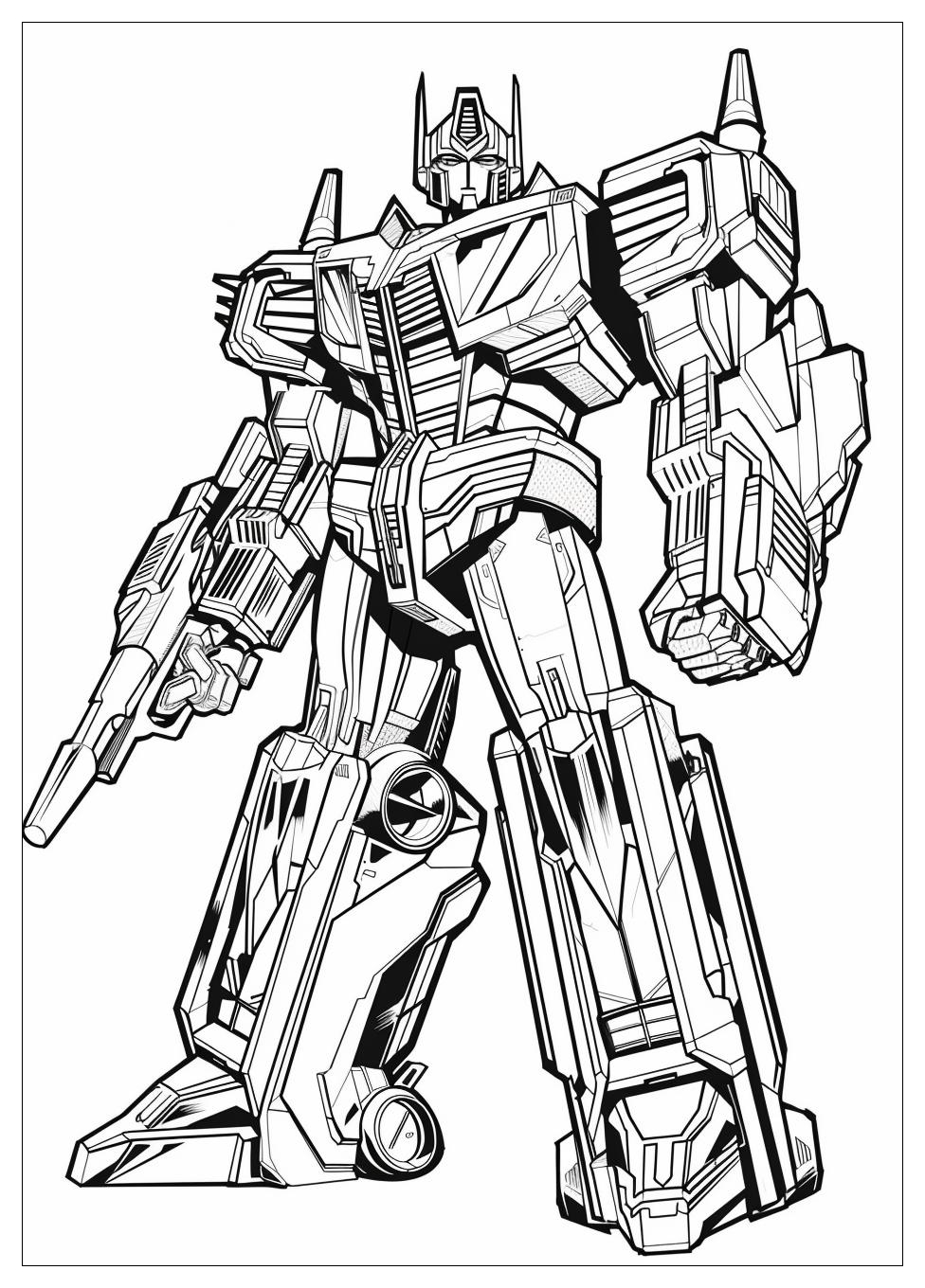 Transformers Coloring Pages-10