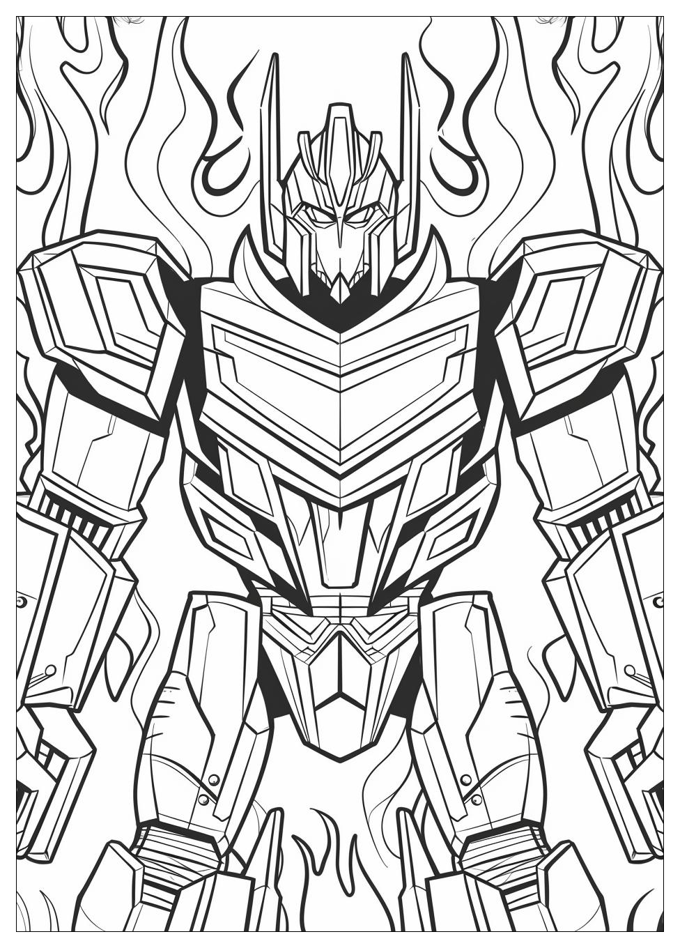 Transformers Coloring Pages-11