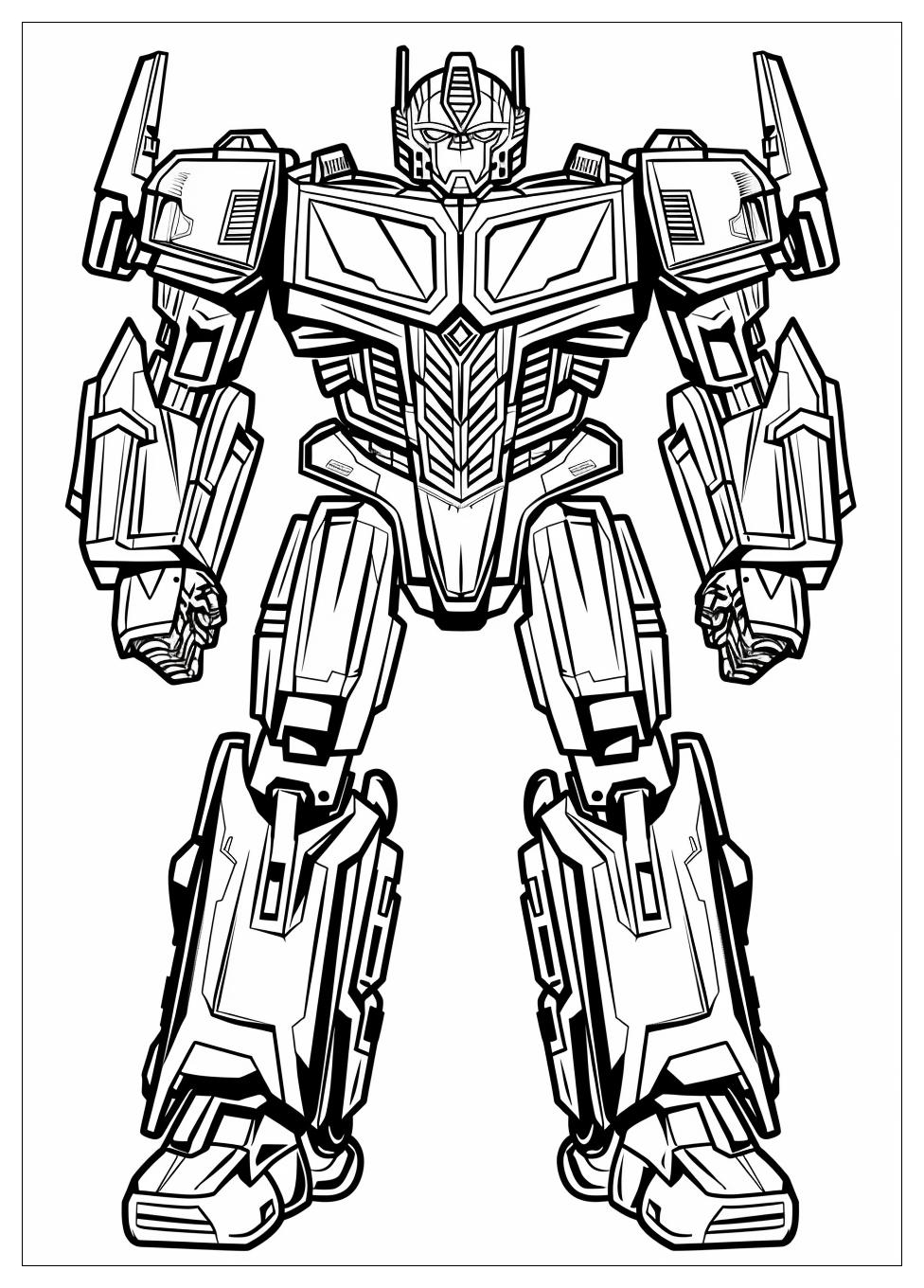 Transformers Coloring Pages-12