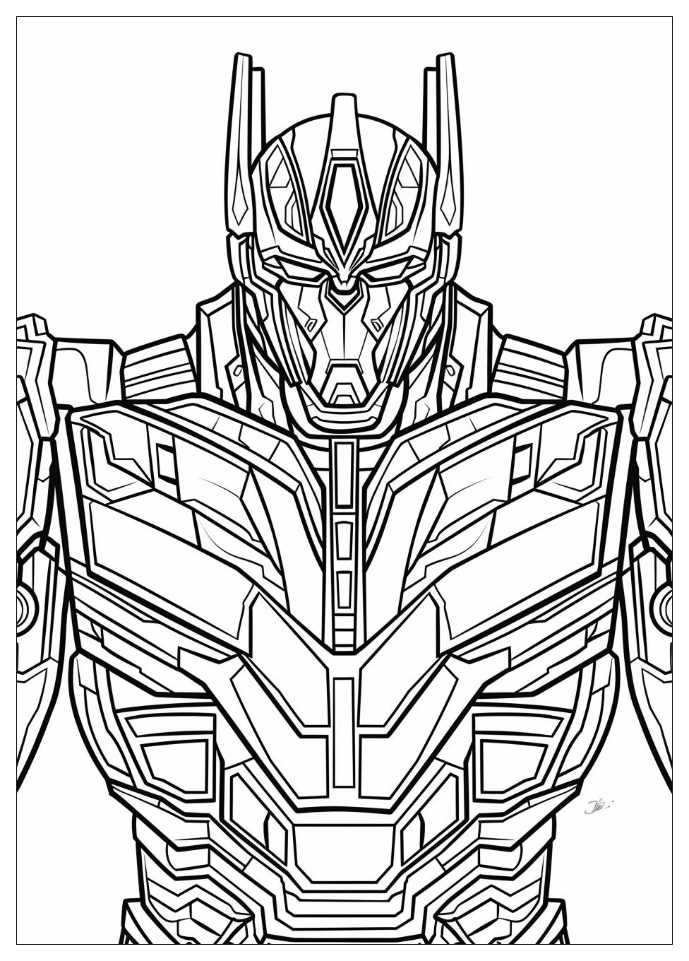 Transformers Coloring Pages-13