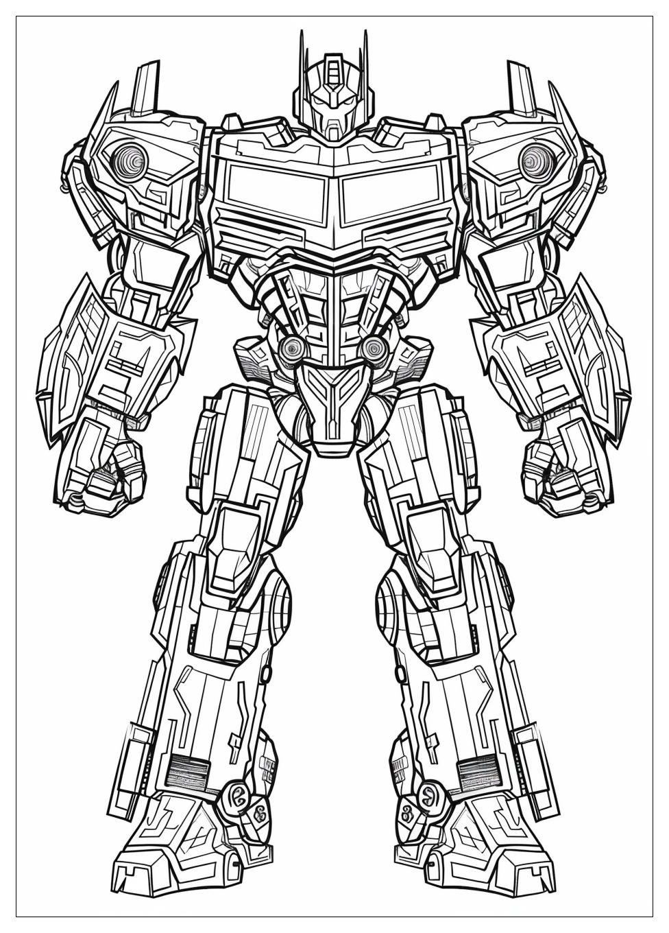 Transformers Coloring Pages-16