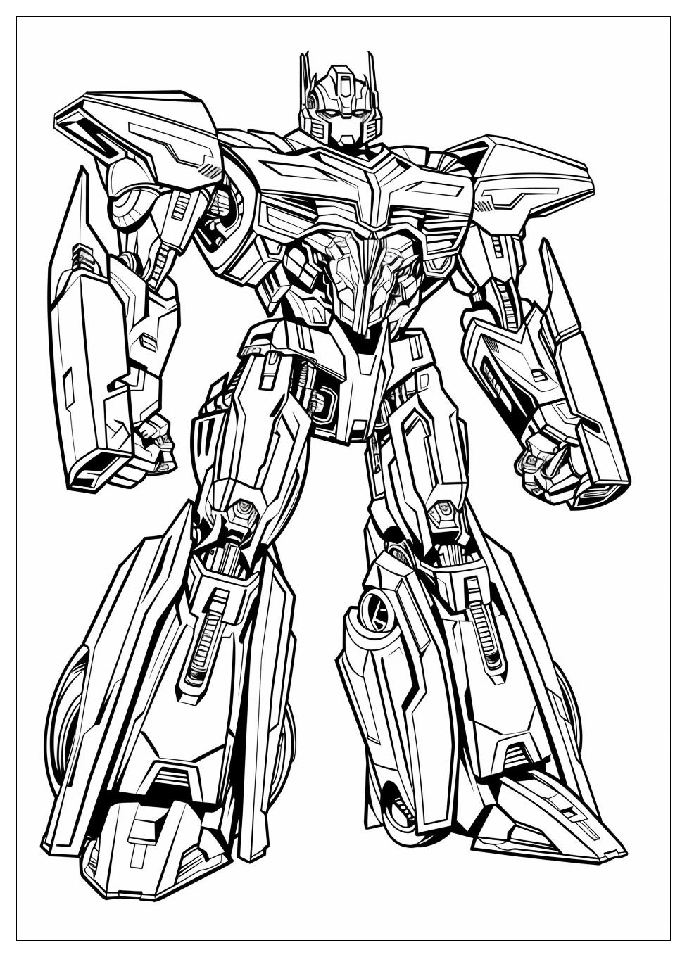 Transformers Coloring Pages-19