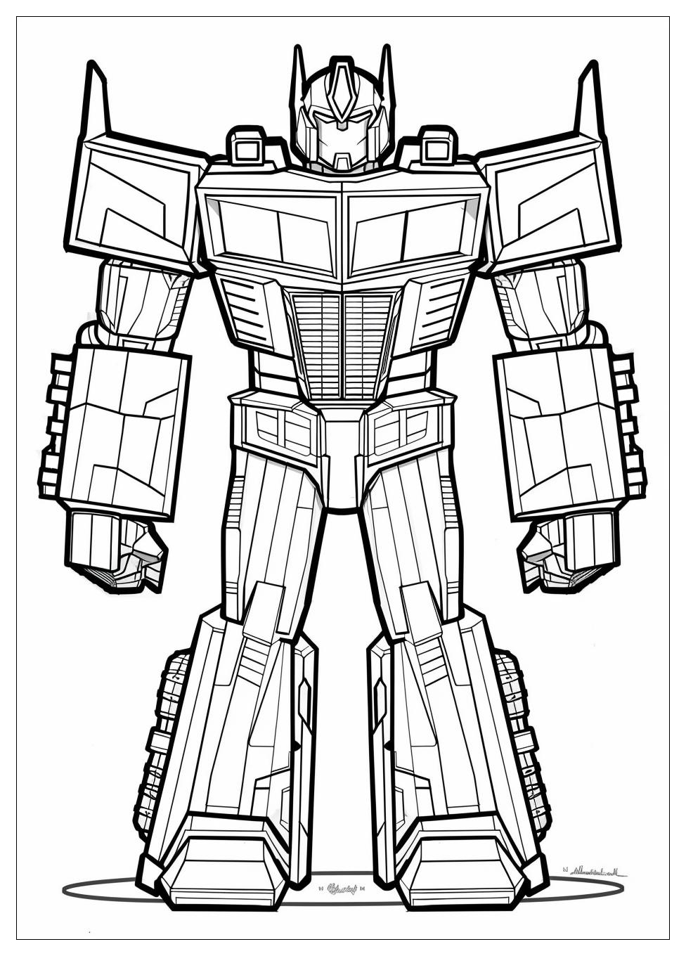 Transformers Coloring Pages-6