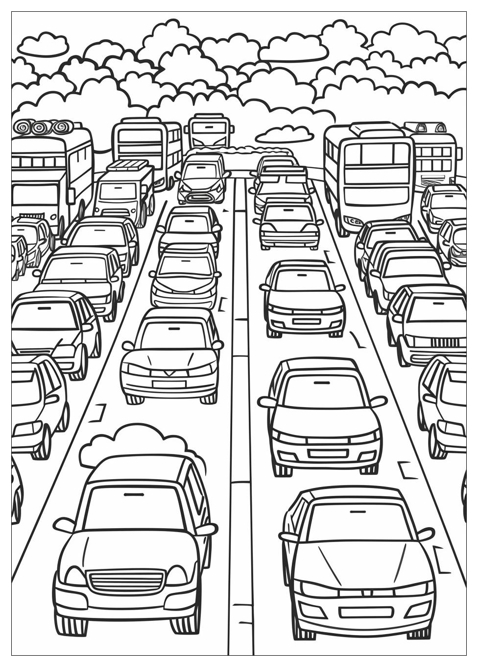 Transportation Coloring Pages-1