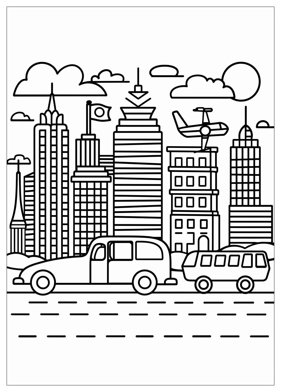 Transportation Coloring Pages-12