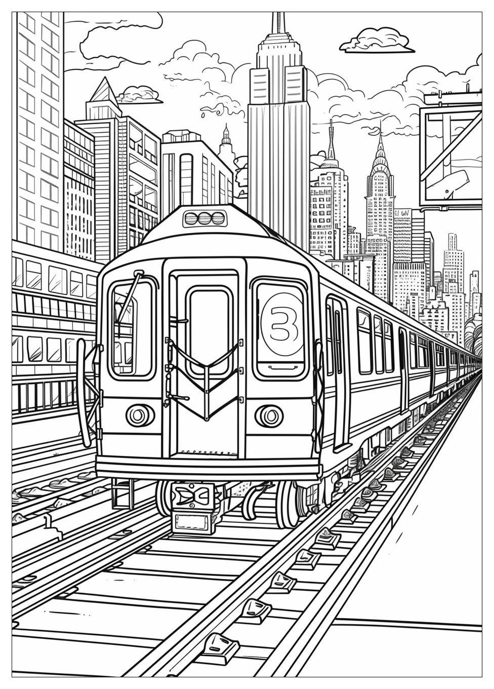 Transportation Coloring Pages-19