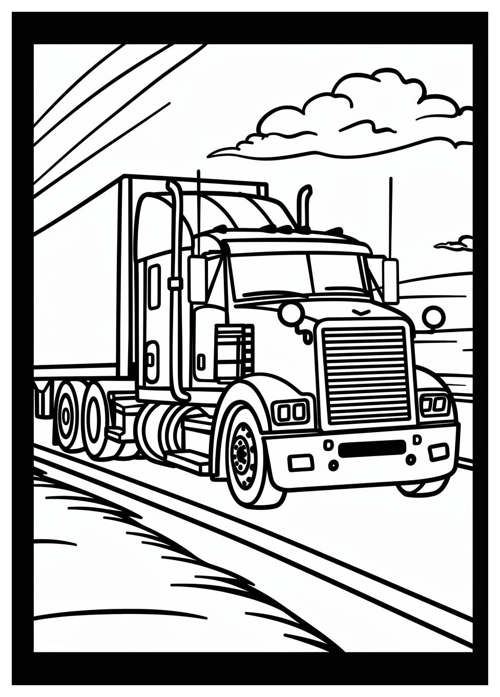 Transportation Coloring Pages-4