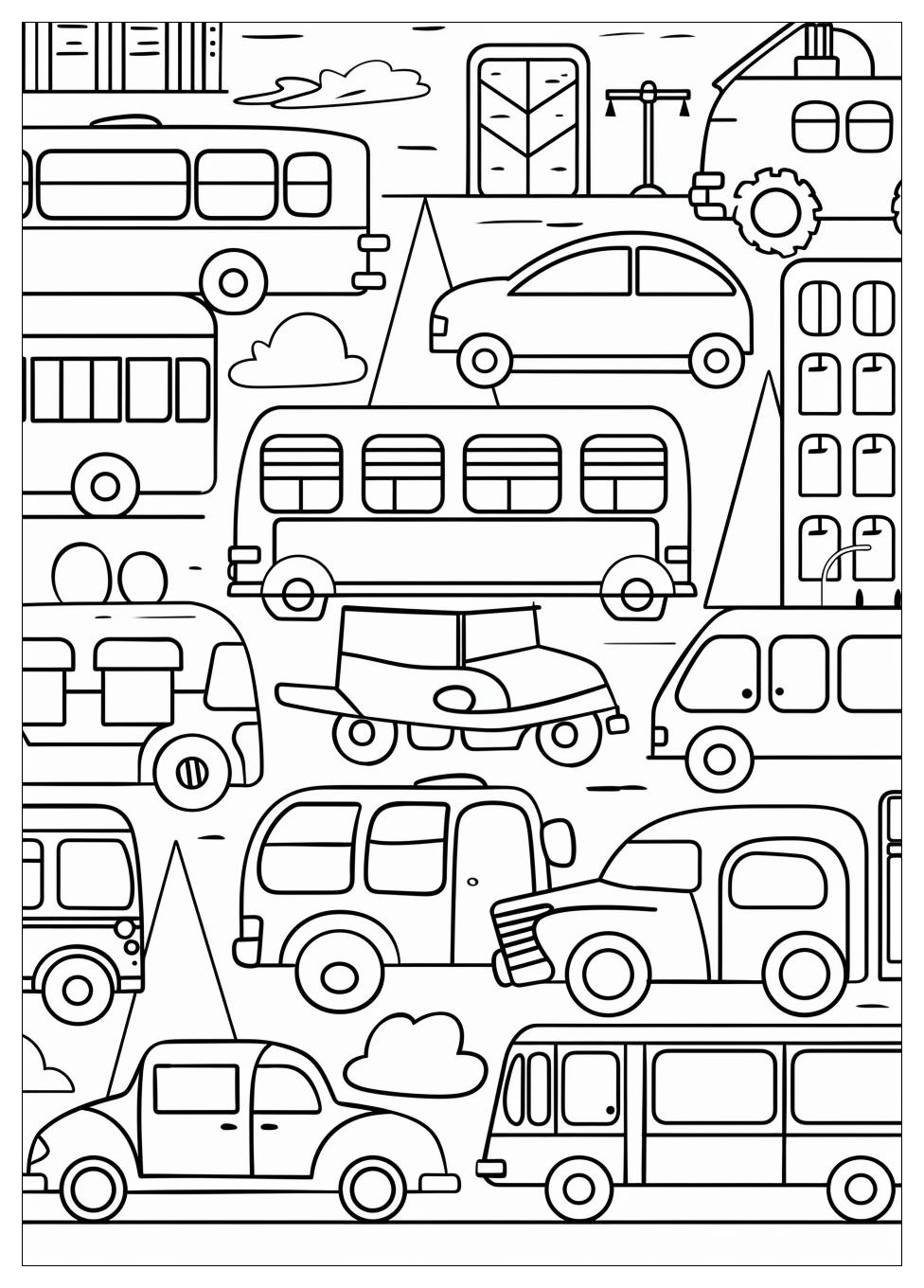 Transportation Coloring Pages-6