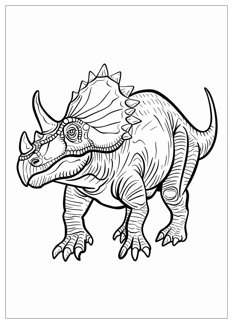 Triceratops Coloring Pages-20