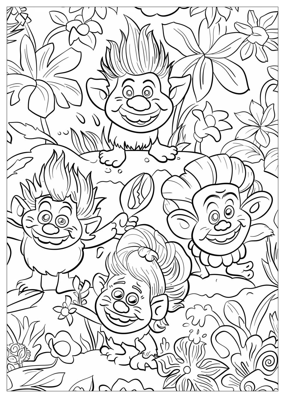 Trolls Coloring Pages-15