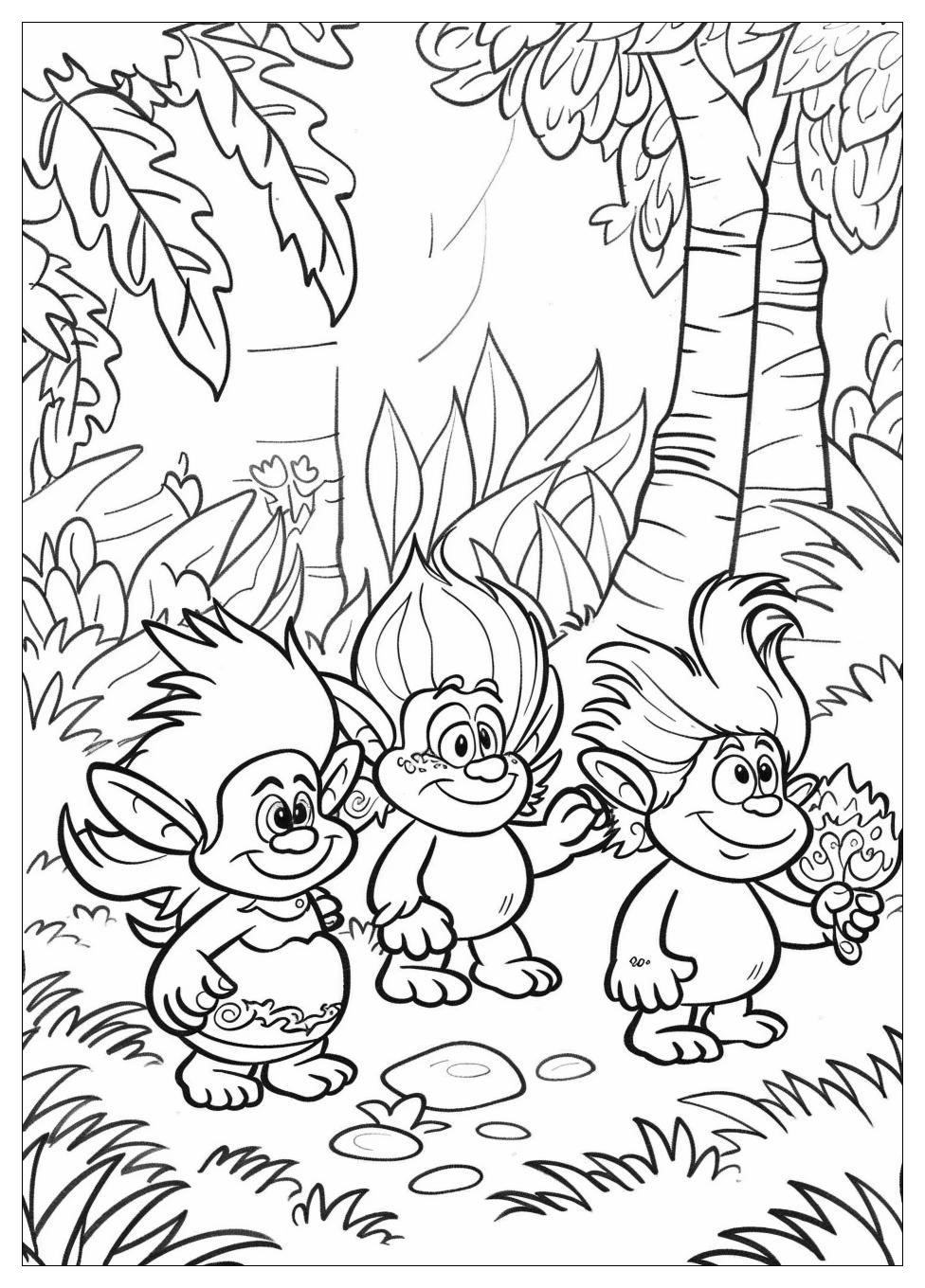 Trolls Coloring Pages-17