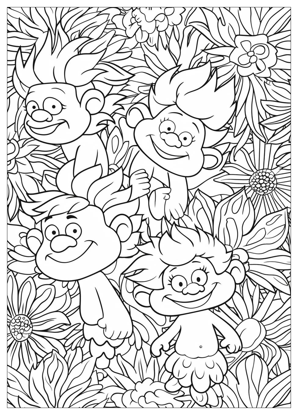 Trolls Coloring Pages-20