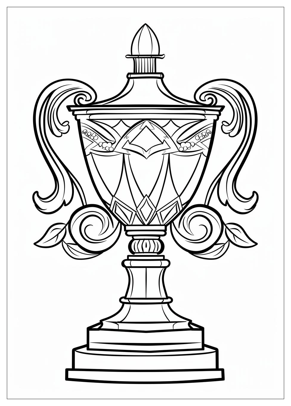 Trophy Coloring Pages-1