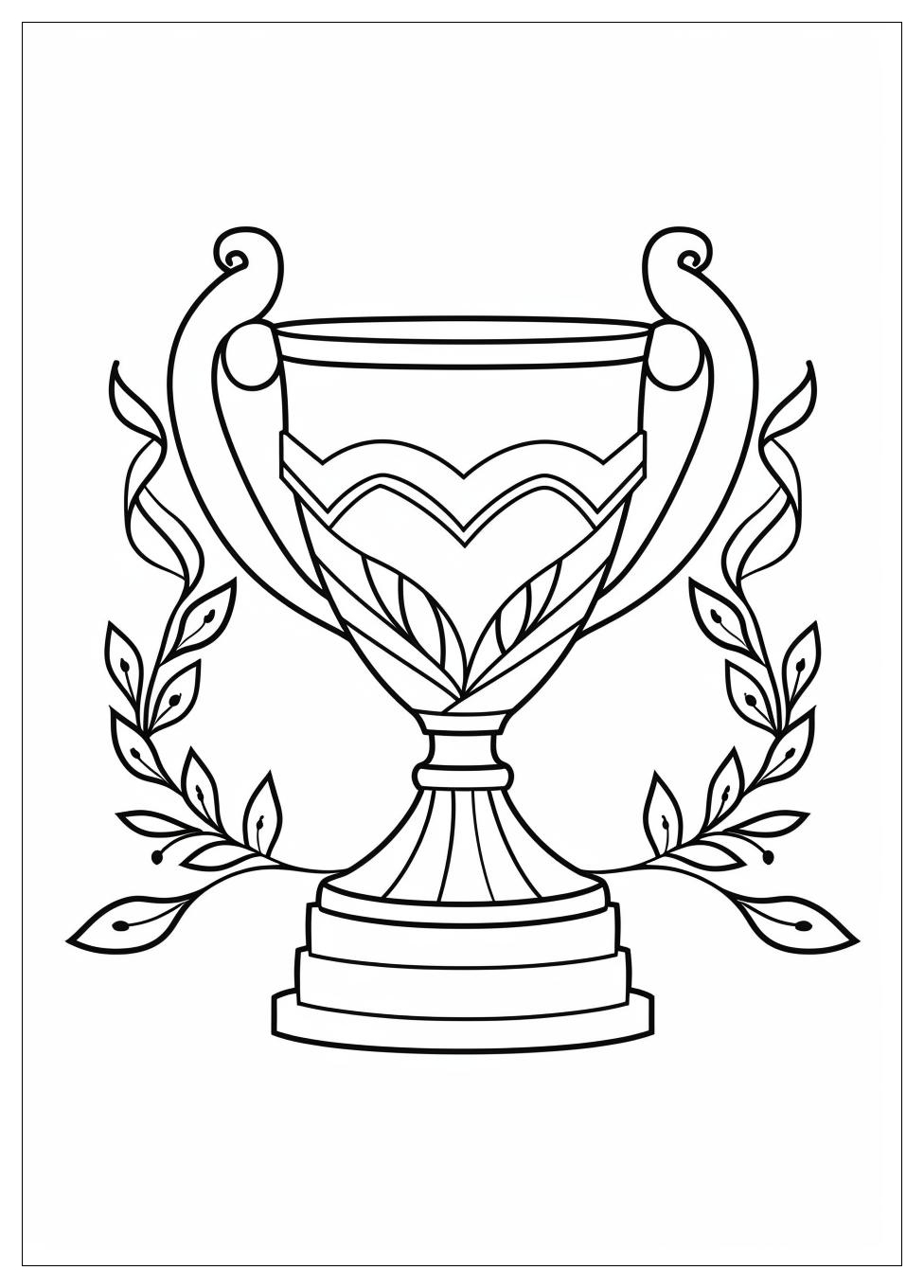 Trophy Coloring Pages-11