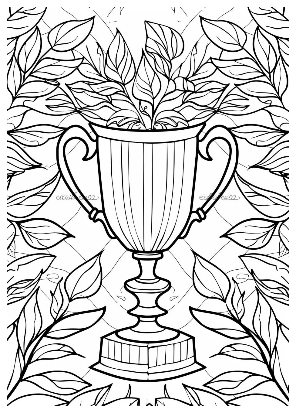 Trophy Coloring Pages-13