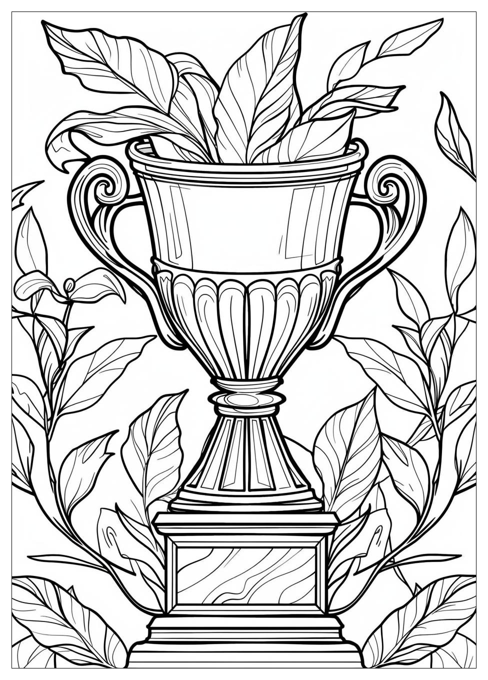 Trophy Coloring Pages-14