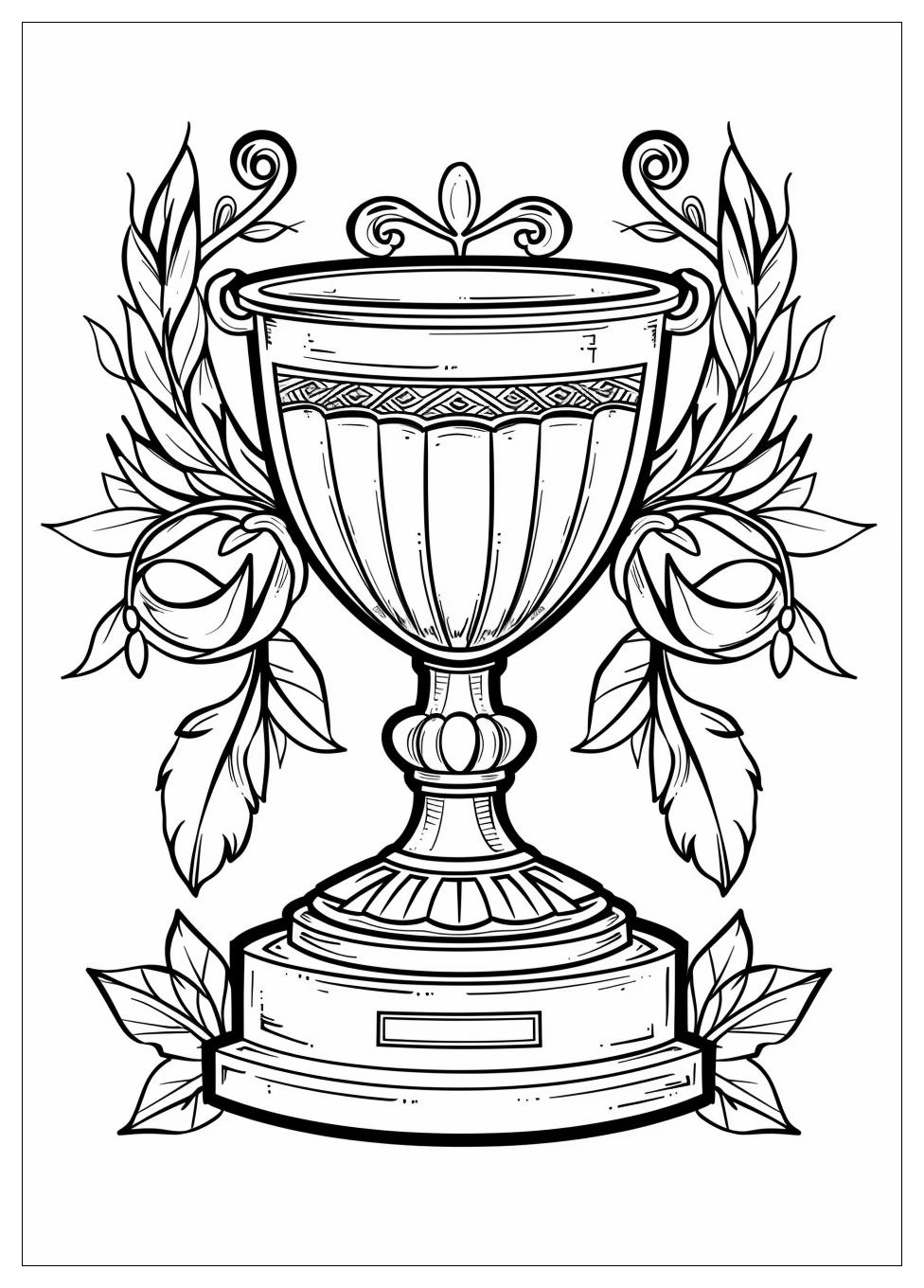 Trophy Coloring Pages-16