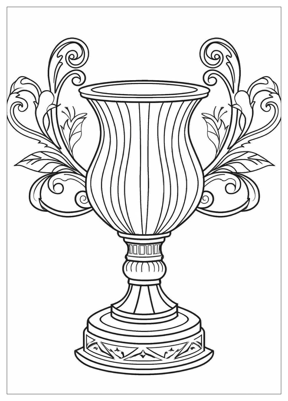 Trophy Coloring Pages-17