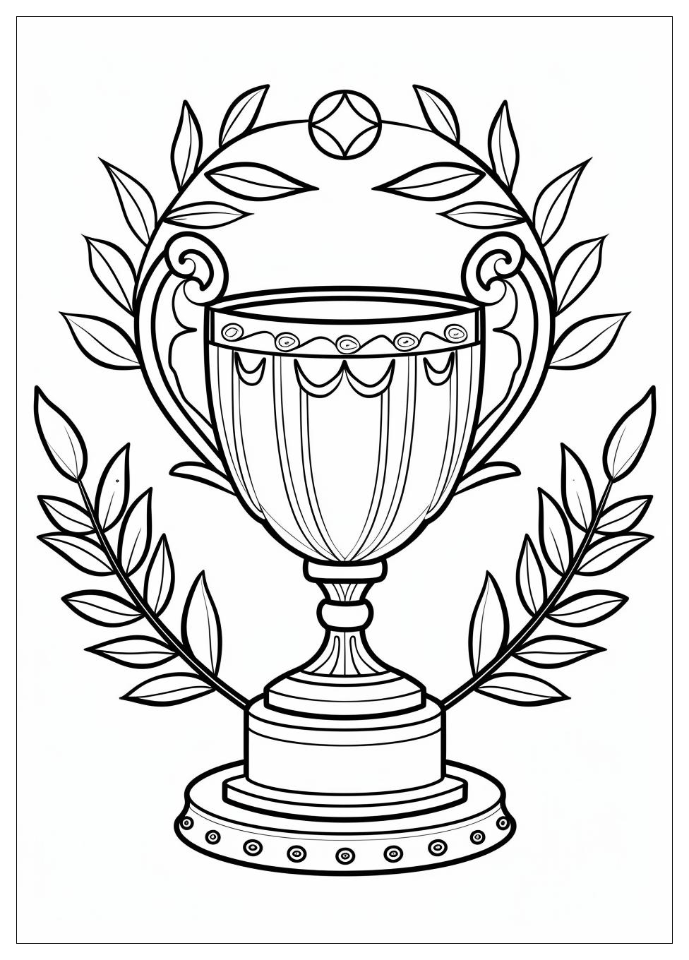 Trophy Coloring Pages-18