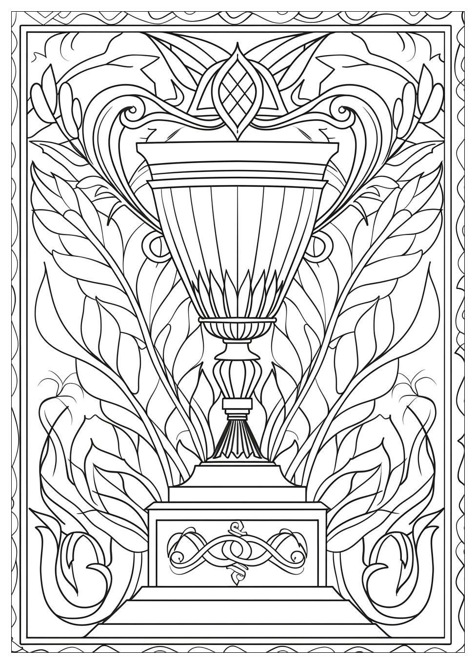 Trophy Coloring Pages-19