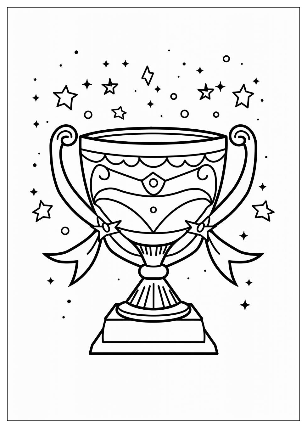 Trophy Coloring Pages-2