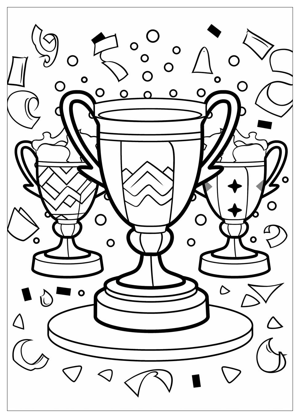 Trophy Coloring Pages-3