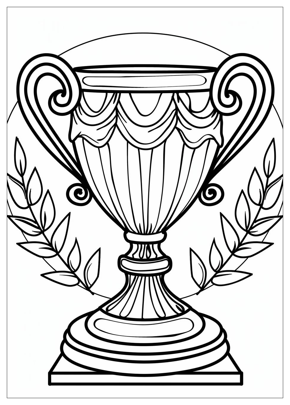 Trophy Coloring Pages-4