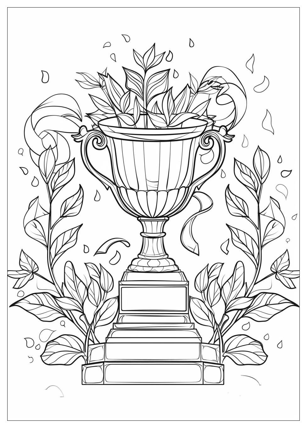 Trophy Coloring Pages-5