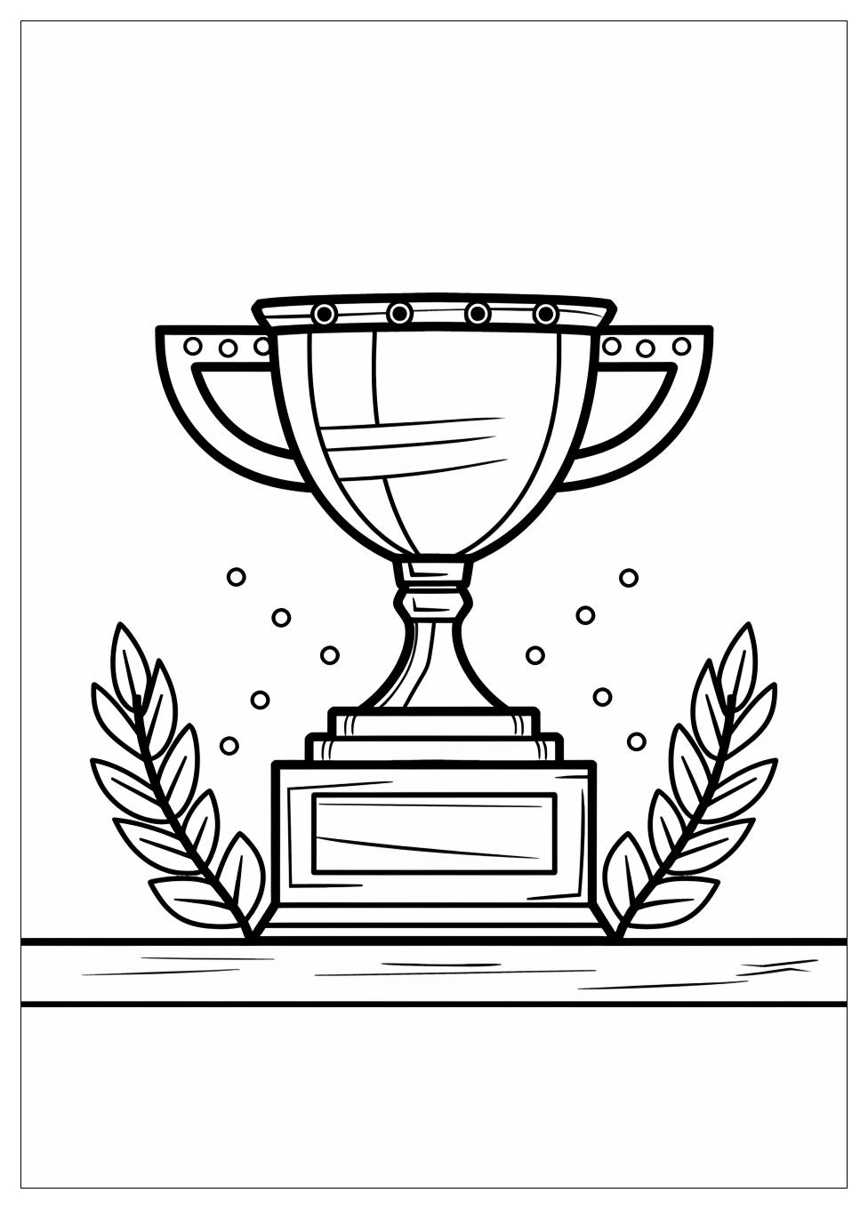 Trophy Coloring Pages-6