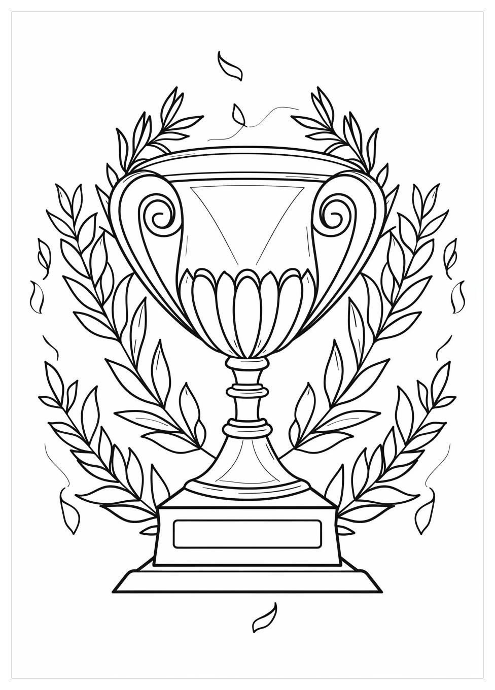 Trophy Coloring Pages-7