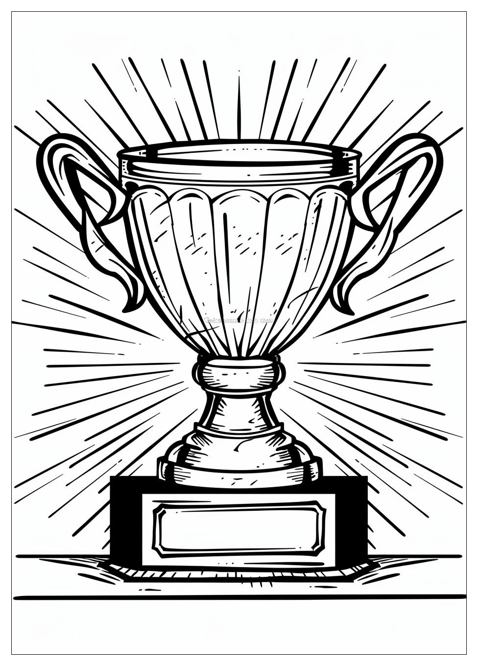 Trophy Coloring Pages-8