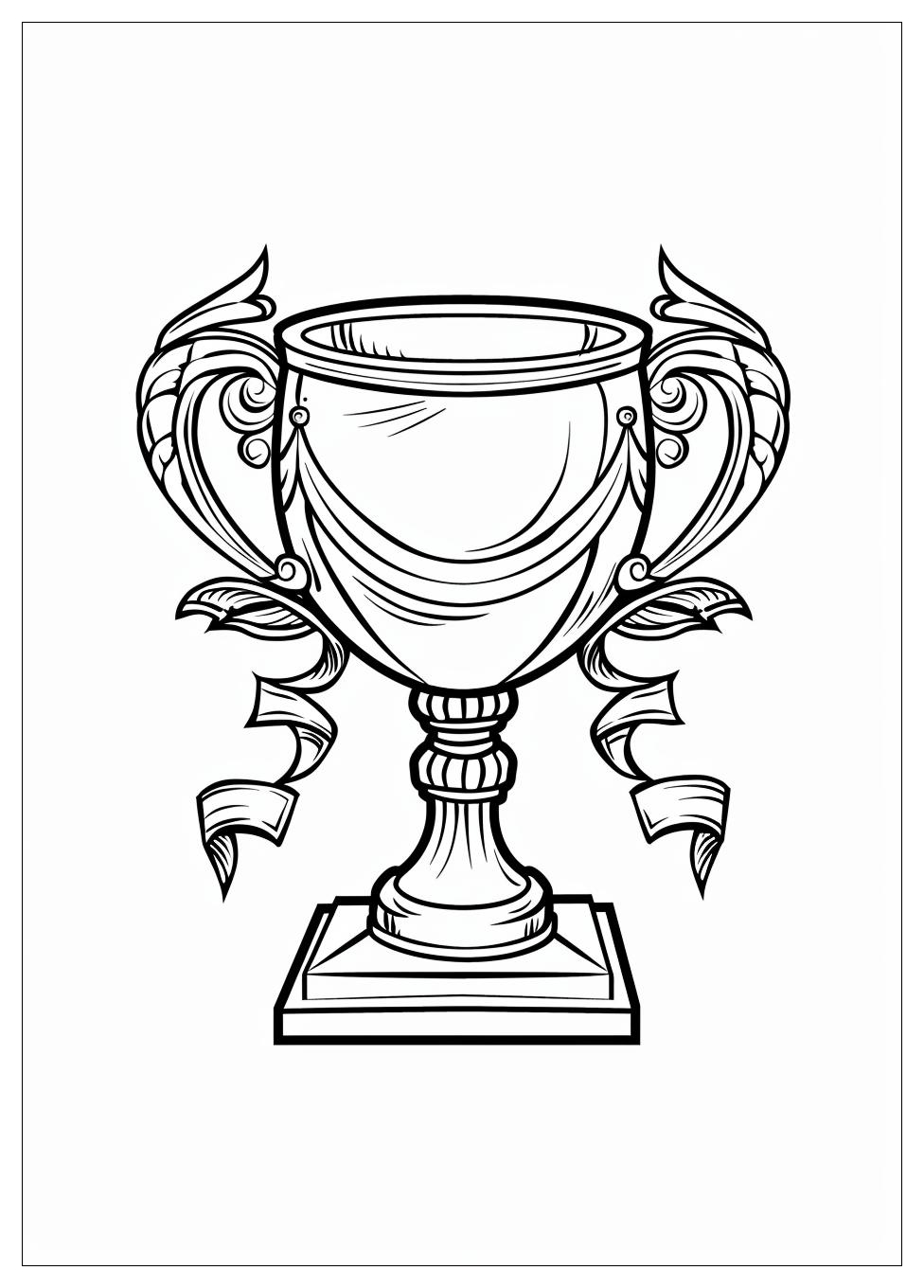 Trophy Coloring Pages-9