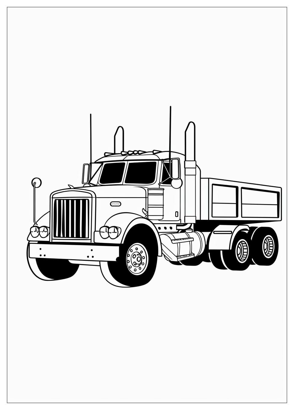 Truck coloring pages-10