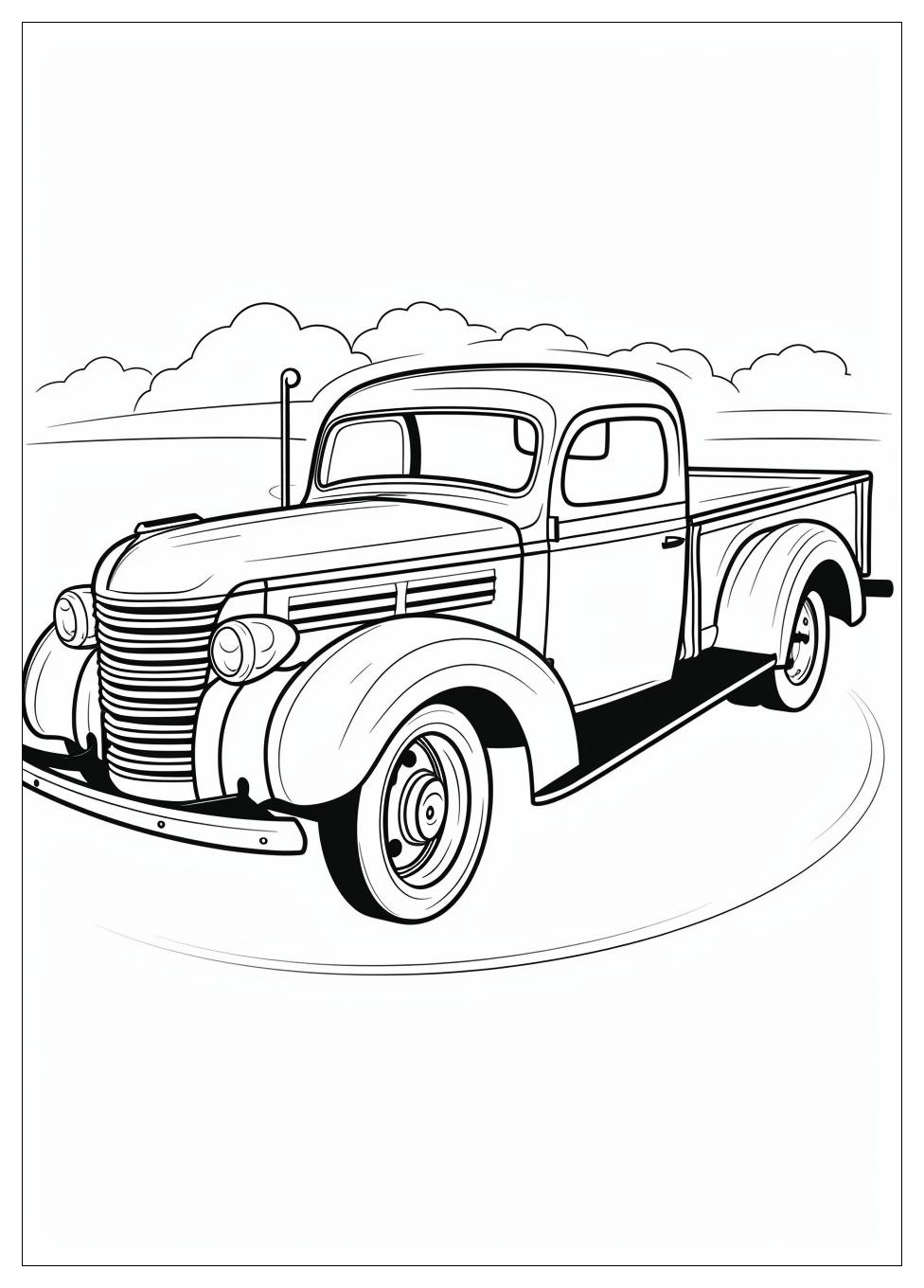 Truck coloring pages-11