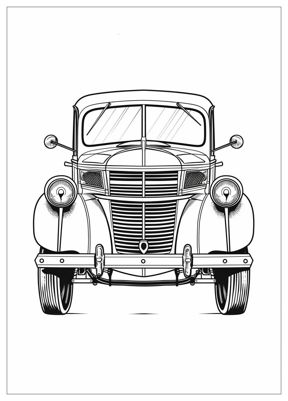 Truck coloring pages-12