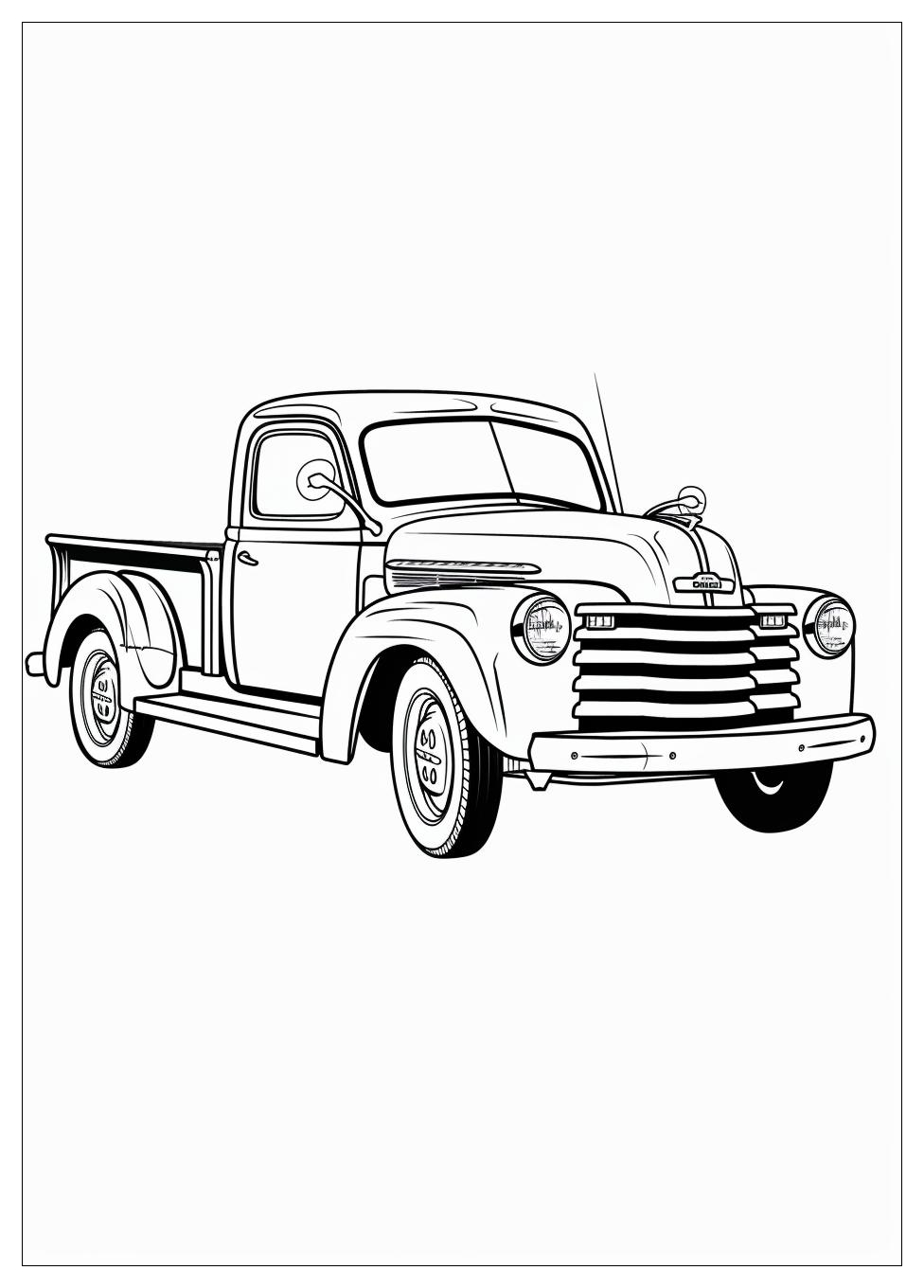 Truck coloring pages-16