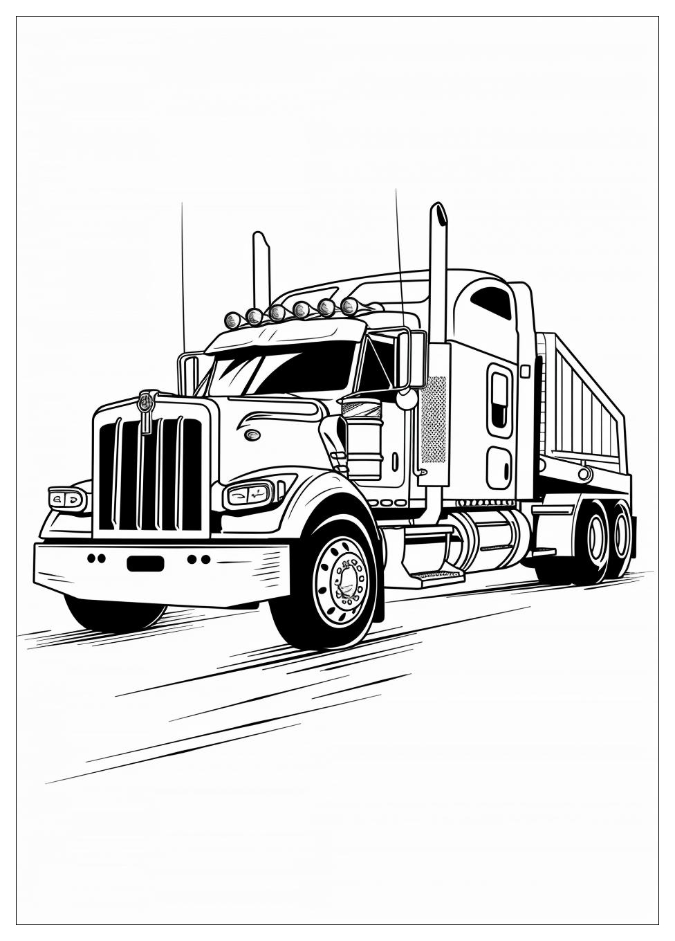 Truck coloring pages-18